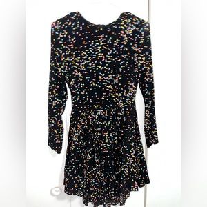 Black, multicolored Dress. US Size:4